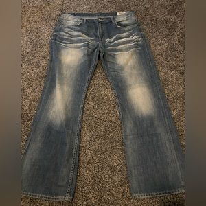 Men’s Buckle jeans - Size W 38 / L 32 - Light wash - Like  new!